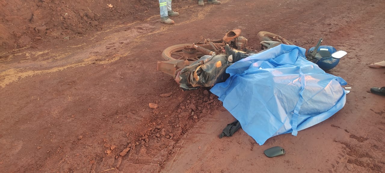 MOTOCICLISTA Fue ARROLLADO Por Un CAMION En Camino De Tierra En