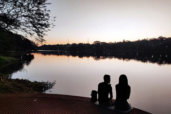 Foto: Lago de la Republica. Ciudad del Este.