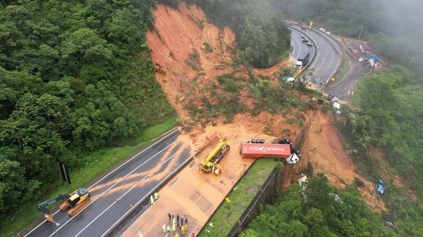 Com BR-280 bloqueada, PRF orienta desvio por Caçador - Notícia Hoje