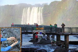 Retiran 158 kilos de MONEDAS de las Cataratas del Yguazú