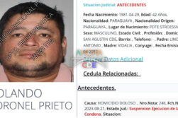 Primo de Intendente Miguel Prieto con antecedente por homicidio cae preso con presunto auto «mau»