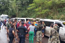 MILITARES y CONTRABANDISTAS ordenaron manifestación en la zona de puerto Tres Fronteras