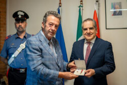 El empresario Felipe Cogorno recibe reconocimiento del Presidente de Italia, Sergio Mattarella