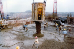 Se cumplen 46 años de la carga de 1.000.000 m3 de concreto en la construcción de ITAIPU