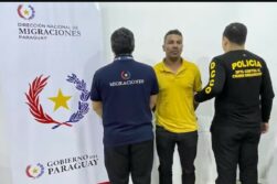 BRASILEÑO condenado a 9 años de CARCEL detenido en Asunción fue entregado a la Policía Federal