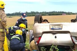 APARATOSO percance en NARANJAL deja un FALLECIDO y 4 HERIDOS
