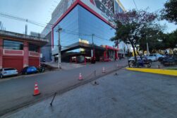 SUNSET S.A. (XBRI cubiertas) USURPA espacio VERDE con autorización ILEGAL de Miguel Prieto.