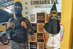 Detienen a joven con orden de captura por abuso sexual en niños en Minga Guazú.