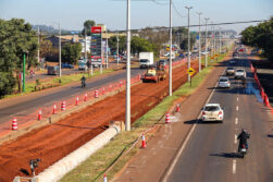Avanzan las obras de retornos del futuro viaducto del km 10 – CDE financiado por ITAIPU.