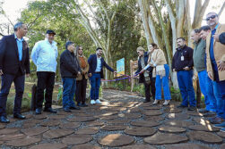 Inauguran nuevo atractivo para conservación de abejas nativas en el Refugio Biológico de Mbaracayú.