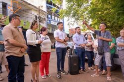 Palada inicial de obra del ESQUEMA de TRANSFERENCIA a COMISIONES y pedido de VOTOS para Mujica