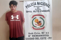 De Tembiaporã a la cárcel con tres ordenes de captura