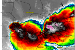 Alertan sobre lluvias intensas y tormentas fuertes para este viernes