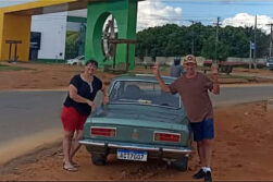 Se portó la máquina: Un Ford Corcel de 1977 recorre más de 3.000 kilómetros y llega a su destino tras 60 días de viaje junto a su nuevo dueño.
