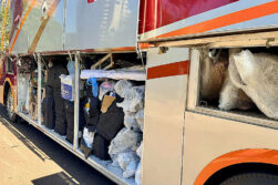 Medio millón de reales en mercaderías prohibidas incautado en ómnibus en Foz