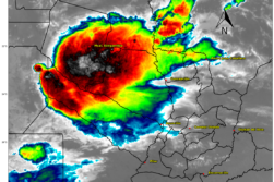 Febrero se inicia inestable con lluvias y tormentas eléctricas en gran parte del país.
