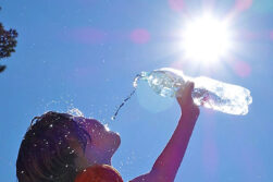 Jueves de fuego: El termómetro llega a los 41°C bajo una alerta por tormentas rápidas