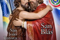 San Juan Bautista y su “ABRAZO” a San Blas, SOLIDARIDAD sin fronteras