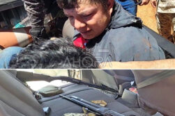 Tres detenidos tras asalto, persecución y balacera