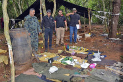 Hallan depósito ilícito presumiblemente vinculado al grupo criminal terrorista EPP