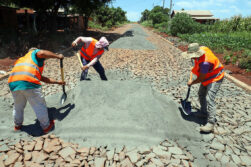 Avanzan las obras viales del Plan 1.000 km en Alto Paraná con apoyo de ITAIPU