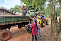 Minga ambiental refuerza la prevención de enfermedades vectoriales en San Alberto