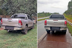 “Policía cabritero” cae con camioneta robada tras persecución en Minga Guazú