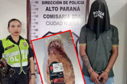 Por motivos de fuerza mayor se suspende el asado: Intentó ocultar una picaña bajo su ropa y terminó aprehendido