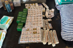 En el Puente de la Amistad incautan TIRZEPATIDA T.G. de Indufar en TAXI PARAGUAYO