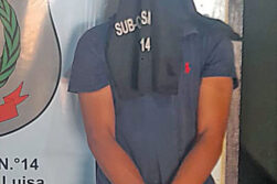 Detienen a un joven por agredir a su madre de 73 años en el Km 11 Monday