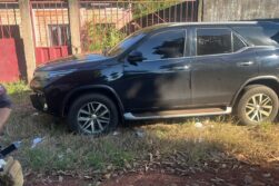 RECUPERAN camioneta ROBADA a CONCEJAL departamental