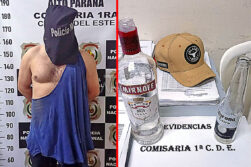 Escándalo y persecución en CDE: Turista brasileño detenido tras exhibicionismo y amenazas