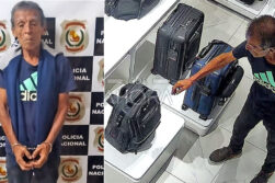 Cae ciudadano chileno con frondosos antecedentes tras robar una mochila de USD 400 en el Shopping París