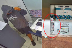 Vandalizan local de farmacia en Ciudad del Este durante la madrugada