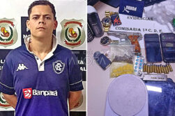 Brasileño detenido por presunto intento de feminicidio y con drogas