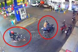 Violento asalto a un surtidor en el barrio La Blanca: Cuatro «motoasaltantes» se llevan la recaudación