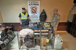 Detienen a hombre tras hurto de alimentos del programa Hambre Cero en escuela de Hernandarias