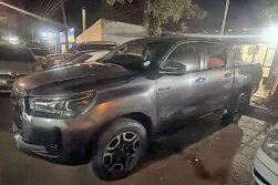 Recuperan en Ciudad del Este camioneta robada en Brasil tras persecución