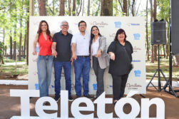 Rigoberto Chamorro busca posicionarse en acto de Teletón ante a baja aceptación