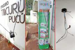 Denuncian nuevos actos vandálicos en el Museo Histórico Tacurú Pucú