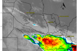 Tormentas severas azotan gran parte del país y anuncian descenso temporal de temperatura