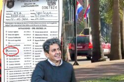 Intendente PEREIRA MUJICA mandó MULTAR a vehículo de propaganda de Gustavo Ovelar por transitar de CONTRAMANO.