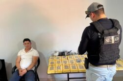 Fiscalía solicitó juicio oral para presunto narcotraficante detenido con más de 35 kilos de cocaína
