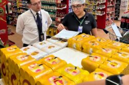 Fiscalización a super de VIERCI ordenada por intendente de CDE por vender CHICHARRÓN AGUSANADO es para BLANQUEO.