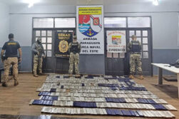 Incautan 385 kilos de presunta marihuana en operativo fluvial sobre el río Paraná