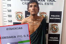 «Chyry» armado con un cuchillo amenazó a peatones y terminó reducido por la Policía