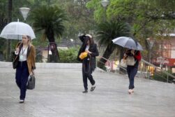 Miércoles con lluvias y tormentas en gran parte del país, pronostica Meteorología