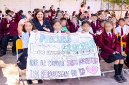CON LOS NIÑOS NO: El ABUSIVO e IMPUNE uso de escolares como «ESCUDO ELECTORAL» por el partido YO CREO