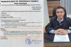 INSÓLITO: Concejal rastrero de FRANCO pide firmar CONVENIO COMERCIAL que sería un ESCANDALOSO NEGOCIADO.
