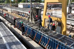 Alistan piezas prefabricadas para el viaducto del Km 10 de Ciudad del Este, financiado por ITAIPU